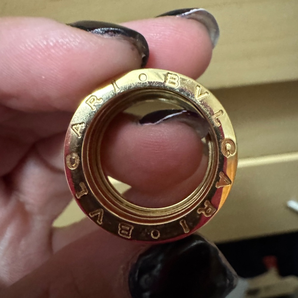 Bvlgari B zero ring size 6